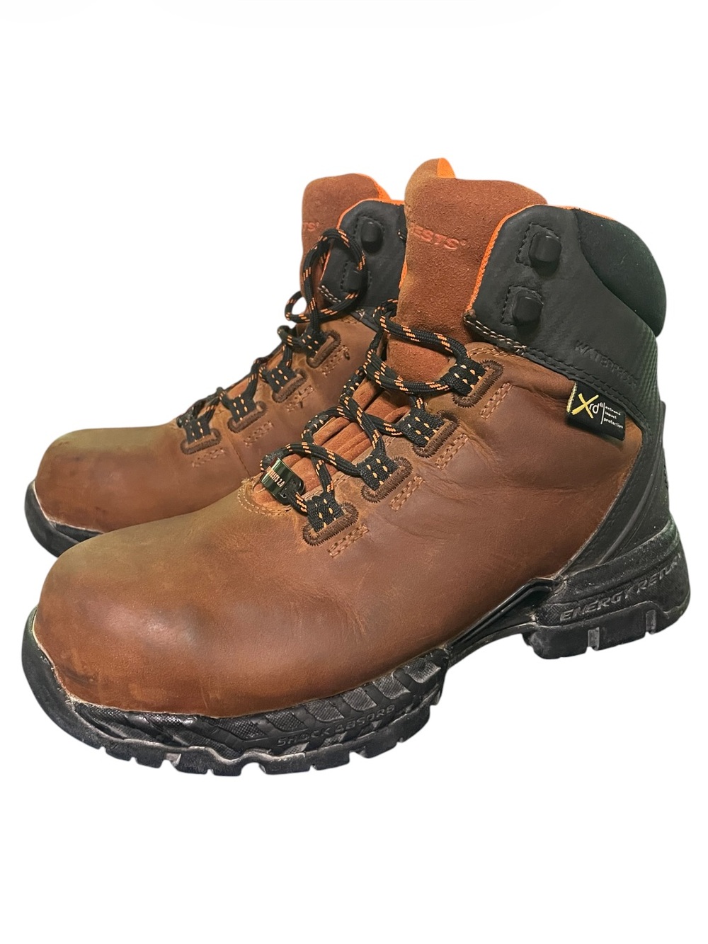 Women's Hytest FootRests 2.0 Maya Waterproof Metatarsal Guard 6" Hiker Sz 7.5